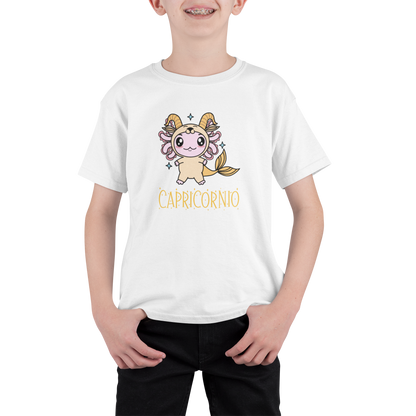 Playera Axolotzin Horoscopos Nombre Capricornio Ajolote Adulto E Infantil
