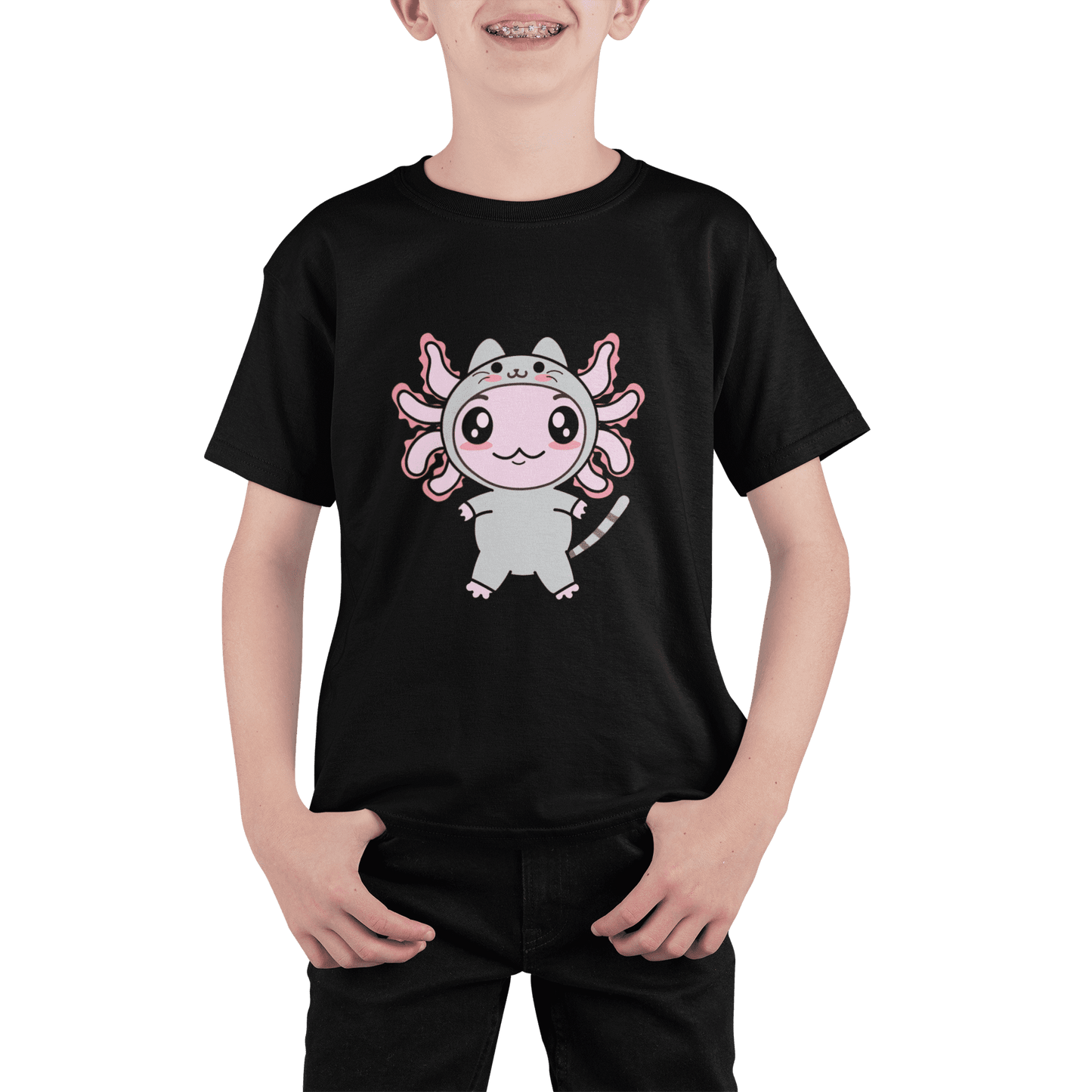 Axolotzin Disfraz Gato Ajolote