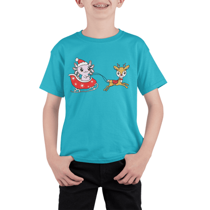 Axolotzin Trineo Ajolote Navidad