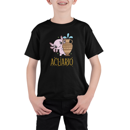 Playera Axolotzin Horoscopos Nombre Acuario Ajolote Adulto E Infantil
