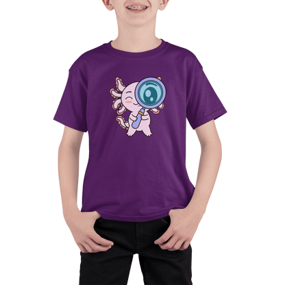 Playera Axolotzin Curioso Ajolote Adulto E Infantil