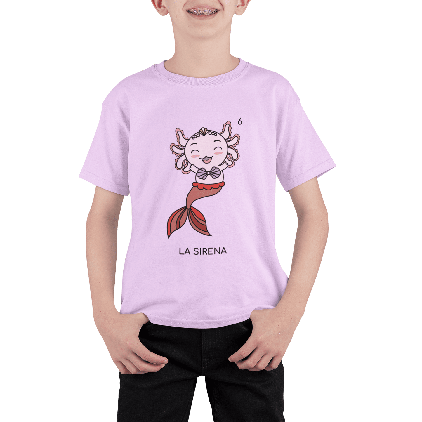 Playera Axoloteria La Sirena