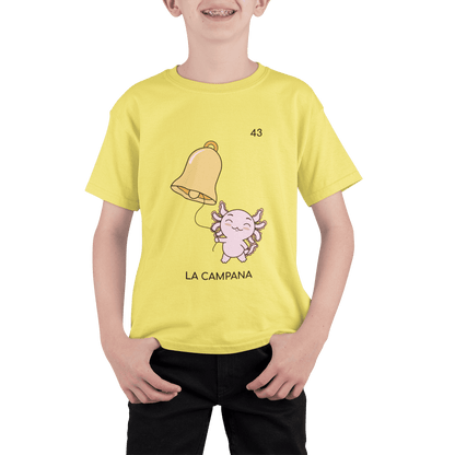 Playera Axoloteria La Campana Ajolote Adulto E Infantil