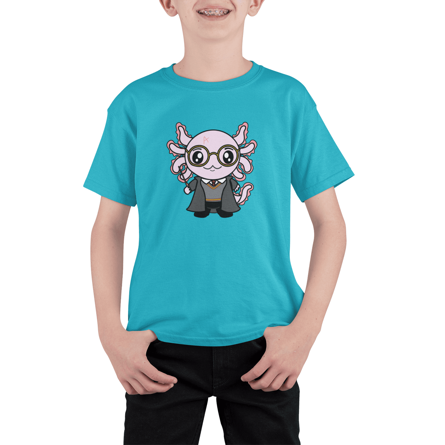 Playera Axolotzin Maguito Ajolote Adulto E Infantil