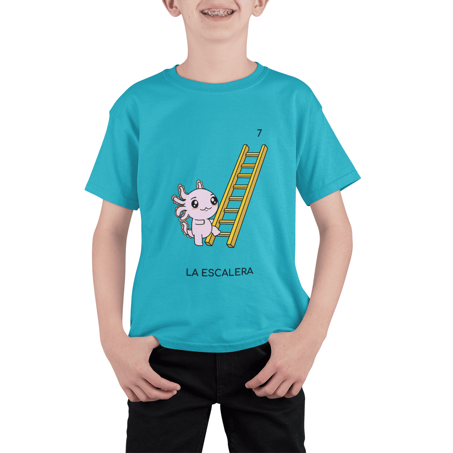 Playera Axoloteria La Escalera