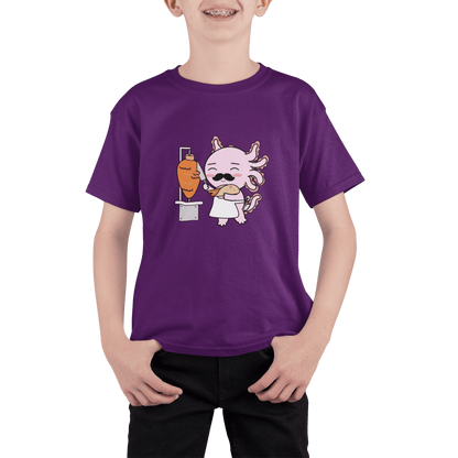 Playera Axolotzin Taquero Ajolote Adulto E Infantil