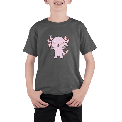 Playera Axolotzin Feliz Ajolote Adulto E Infantil