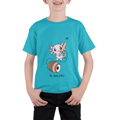 Playera Axoloteria El Balero Ajolote Adulto E Infantil