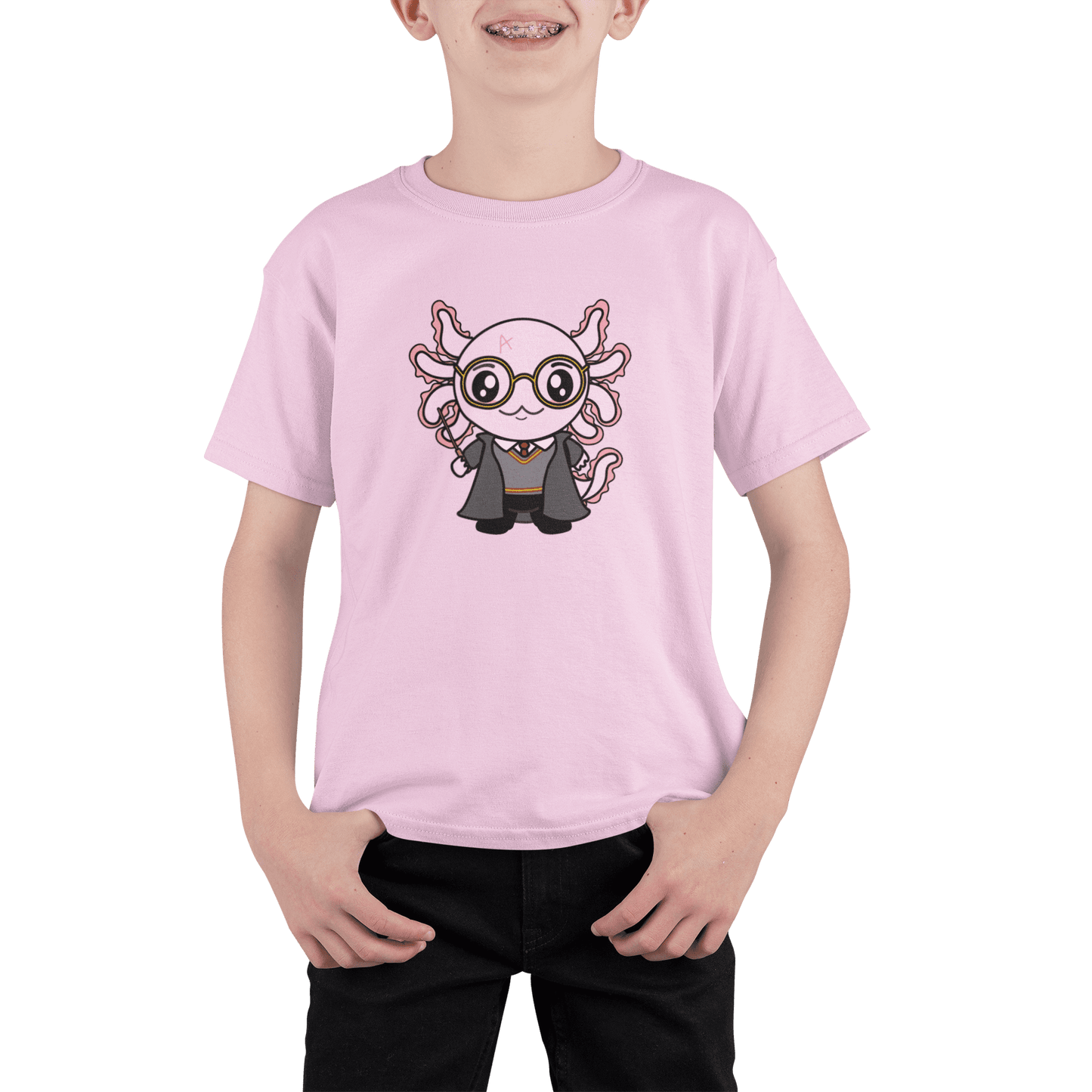Playera Axolotzin Maguito Ajolote Adulto E Infantil