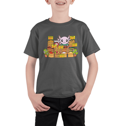 Playera Axolotzin Marchante Ajolote Adulto E Infantil