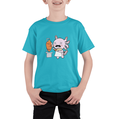 Playera Axolotzin Taquero Ajolote Adulto E Infantil