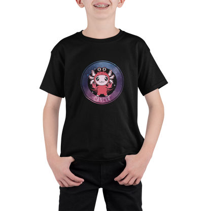 Playera Axolotzin Horoscopos Galaxy Cancer Ajolote Adulto E Infantil