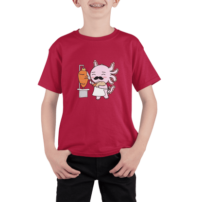 Playera Axolotzin Taquero Ajolote Adulto E Infantil