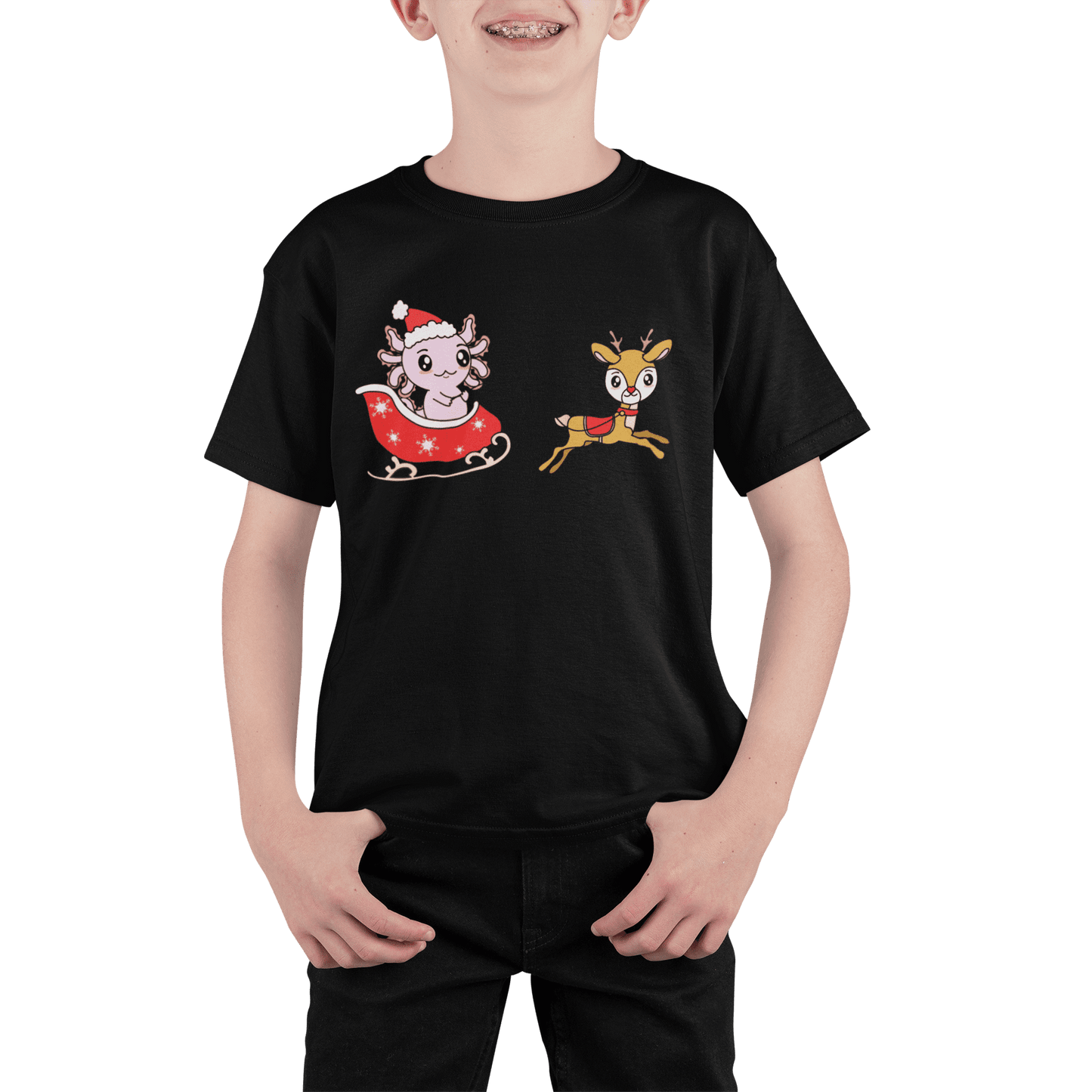 Axolotzin Trineo Ajolote Navidad