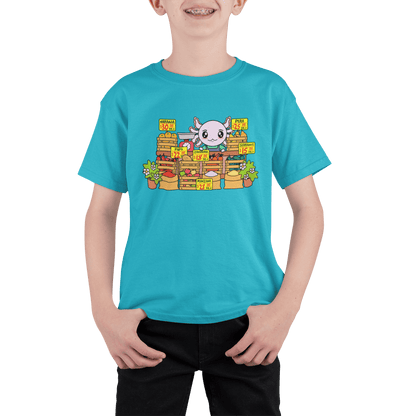 Playera Axolotzin Marchante Ajolote Adulto E Infantil