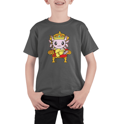 Playera Axolotzin Rey Ajolote Adulto E Infantil