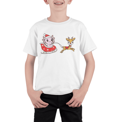 Axolotzin Trineo Ajolote Navidad