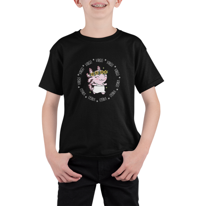 Playera Axolotzin Horoscopos Aro Virgo Ajolote Adulto E Infantil