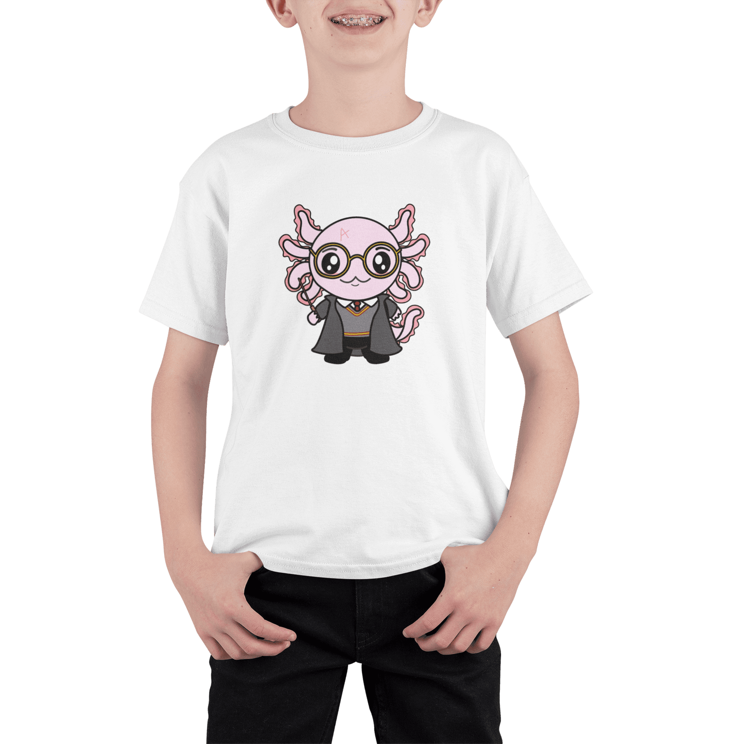 Playera Axolotzin Maguito Ajolote Adulto E Infantil