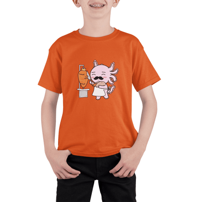 Playera Axolotzin Taquero Ajolote Adulto E Infantil