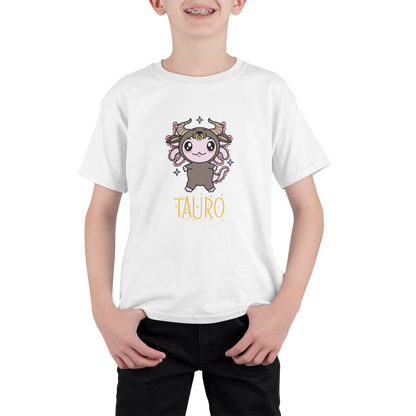 Playera Axolotzin Horoscopos Nombre Tauro Ajolote Adulto E Infantil