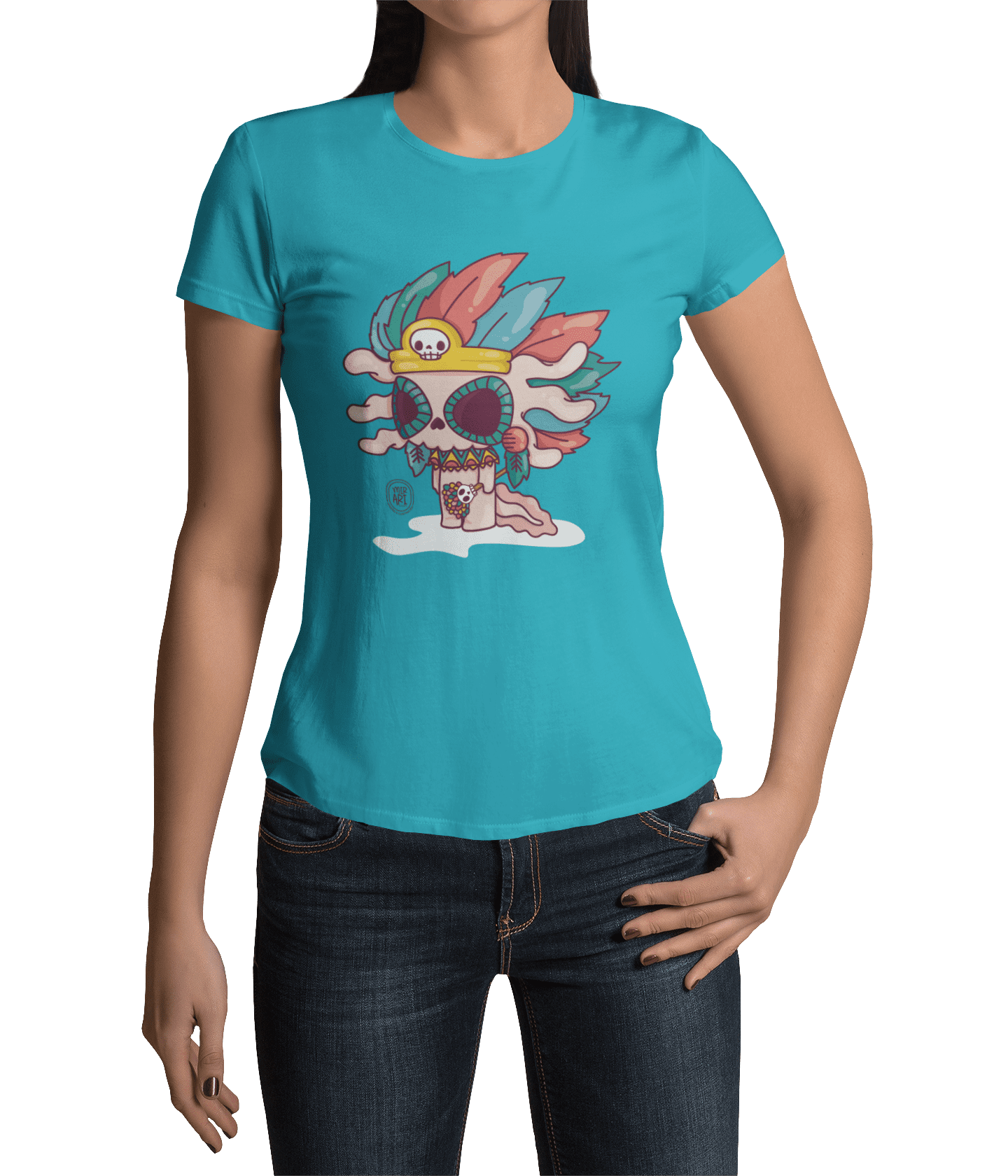 Playera Mictlantecuhtli Mirari Chan