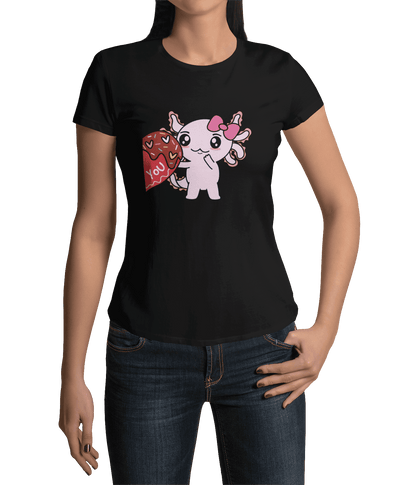 Playera Axolotzin Love You Ajolote Adulto
