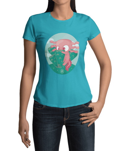 Playera Ajolotito Nopalito Mirari Chan