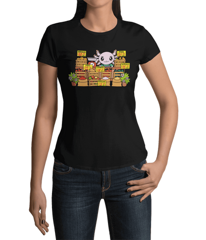 Playera Axolotzin Marchante Ajolote Adulto E Infantil