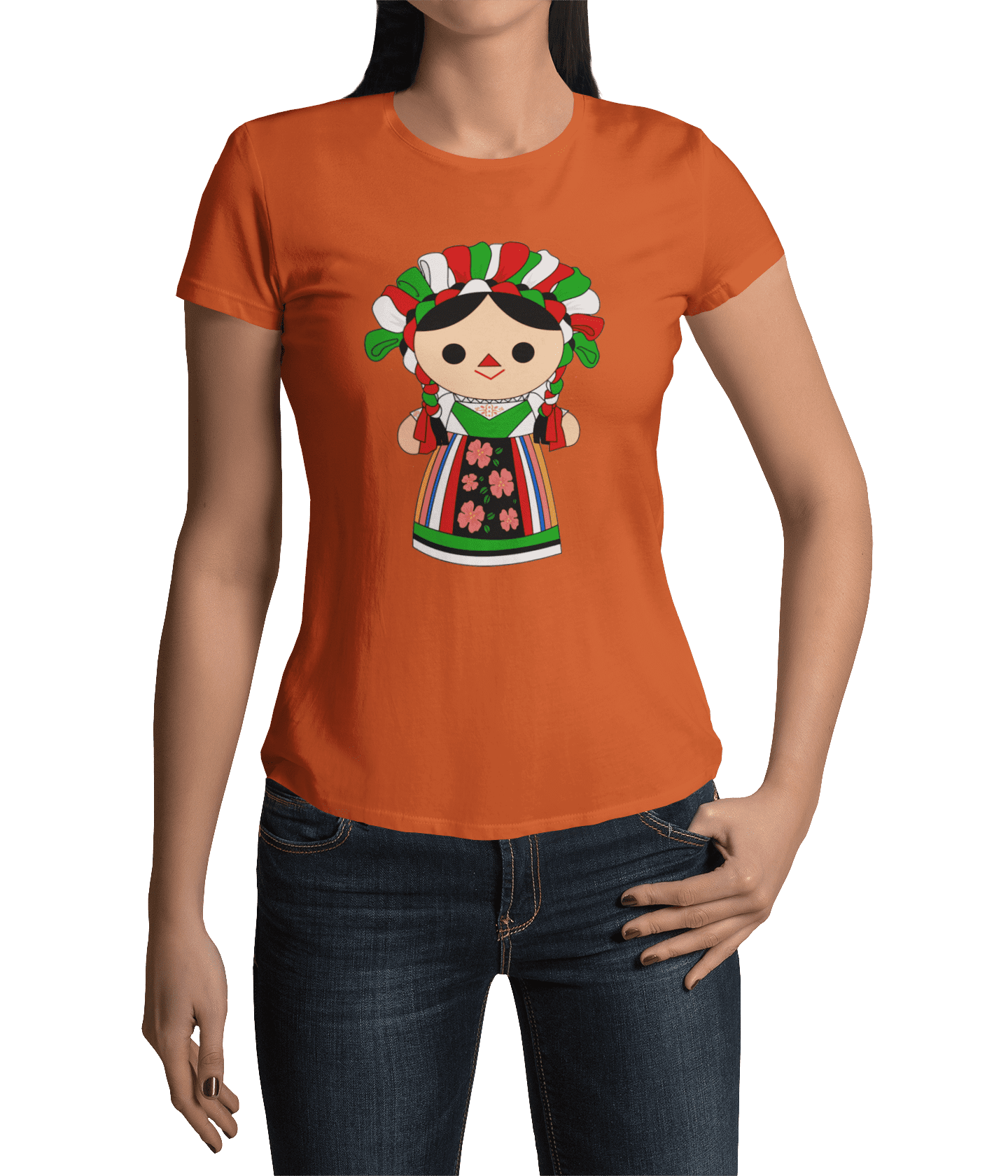 Playera Muñequita 3 México