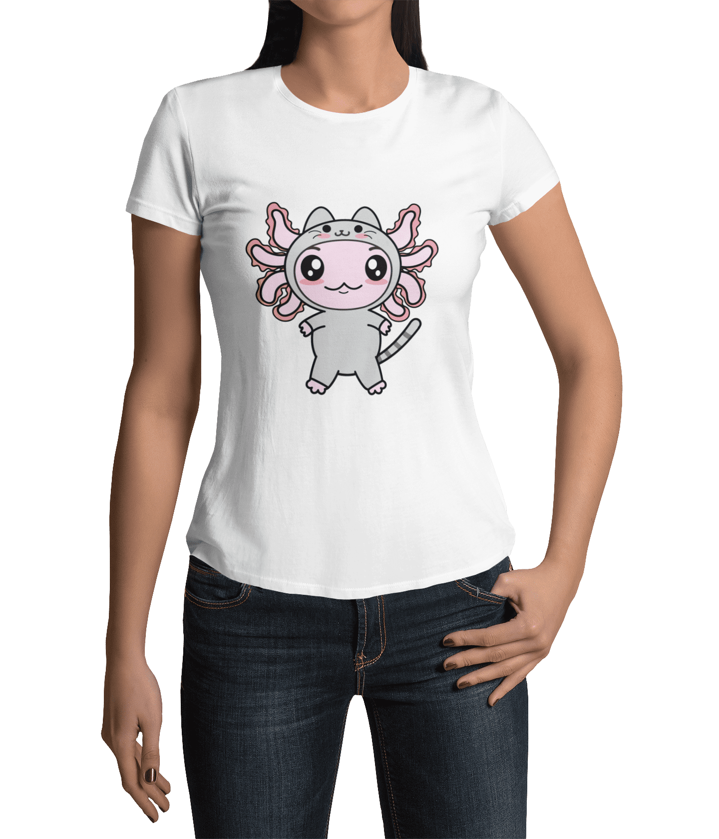 Axolotzin Disfraz Gato Ajolote