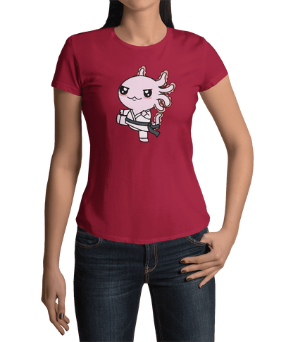 Playera Axolotzin Karateka Ajolote Adulto E Infantil