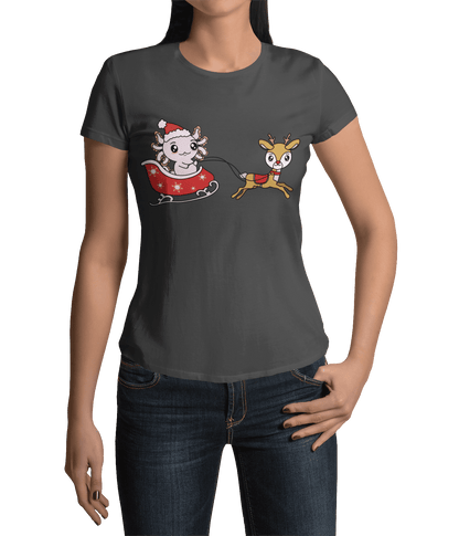 Axolotzin Trineo Ajolote Navidad