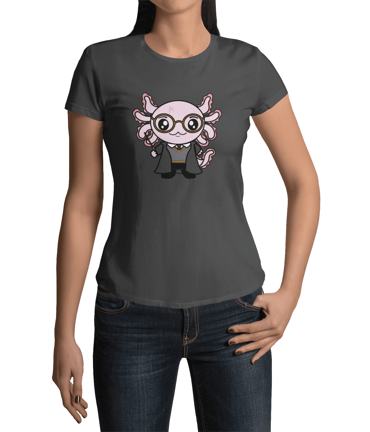 Playera Axolotzin Maguito Ajolote Adulto E Infantil