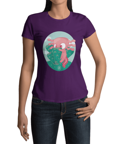 Playera Ajolotito Nopalito Mirari Chan