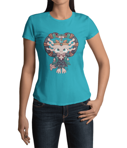 Playera Ajolotito Coatlicue Mirari Chan