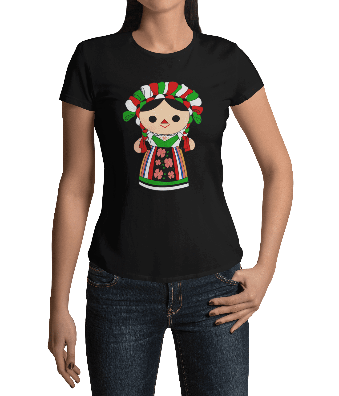 Playera Muñequita 3 México