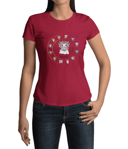 Playera Horoscopos Adivino Axolotzin Ajolote Adulto E Infantil