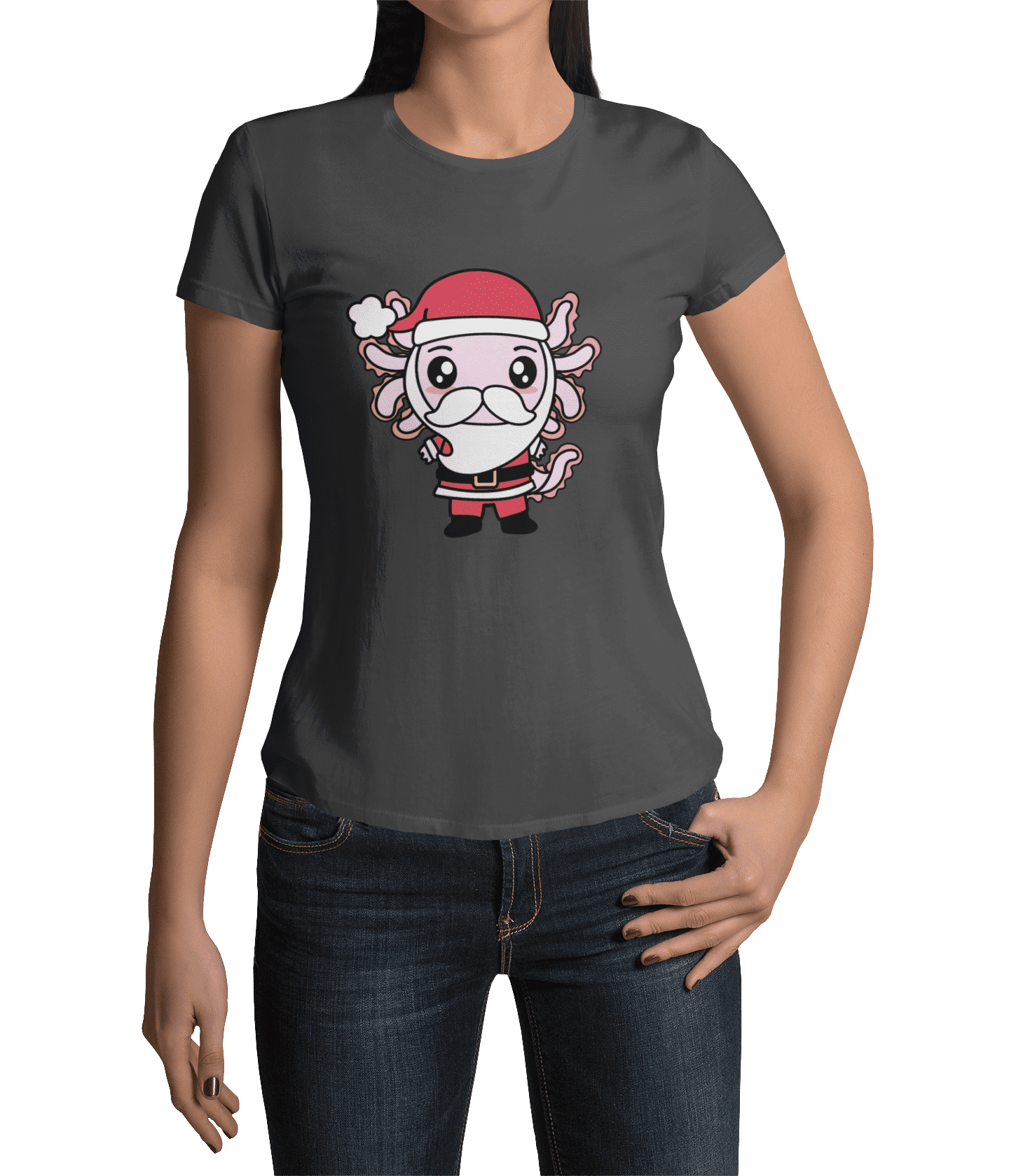 Axolotzin Santa Ajolote Navidad