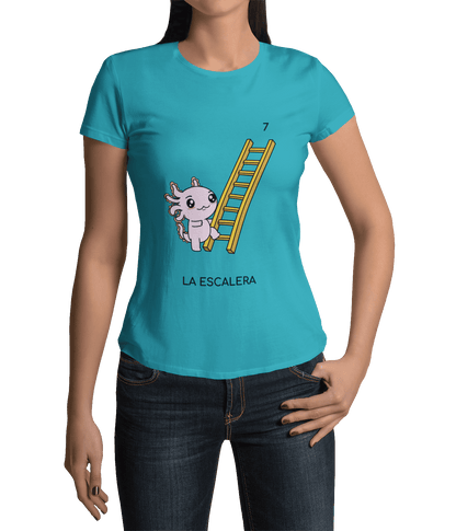 Playera Axoloteria La Escalera