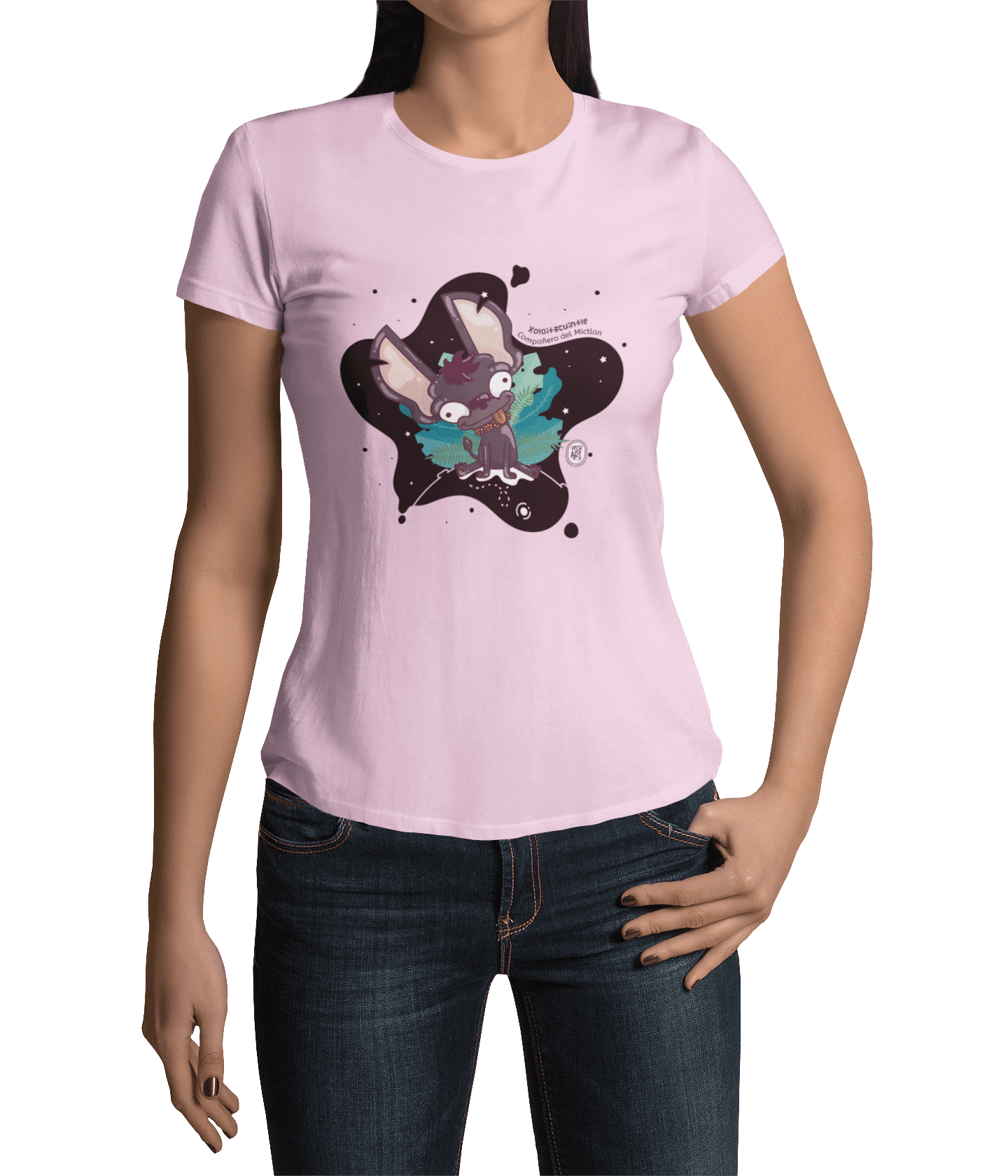 Playera Ajolotito Xolo Mirari Chan