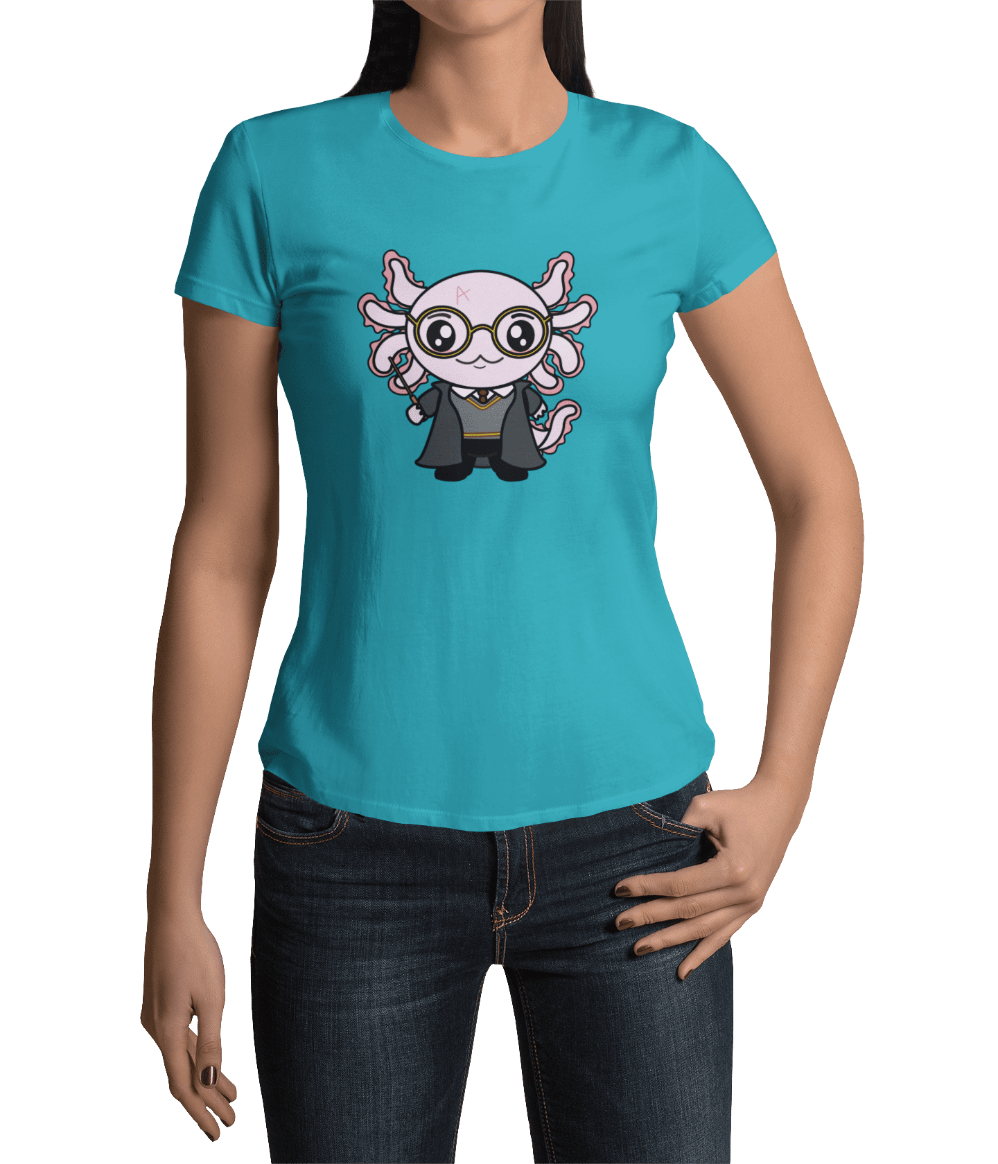 Playera Axolotzin Maguito Ajolote Adulto E Infantil