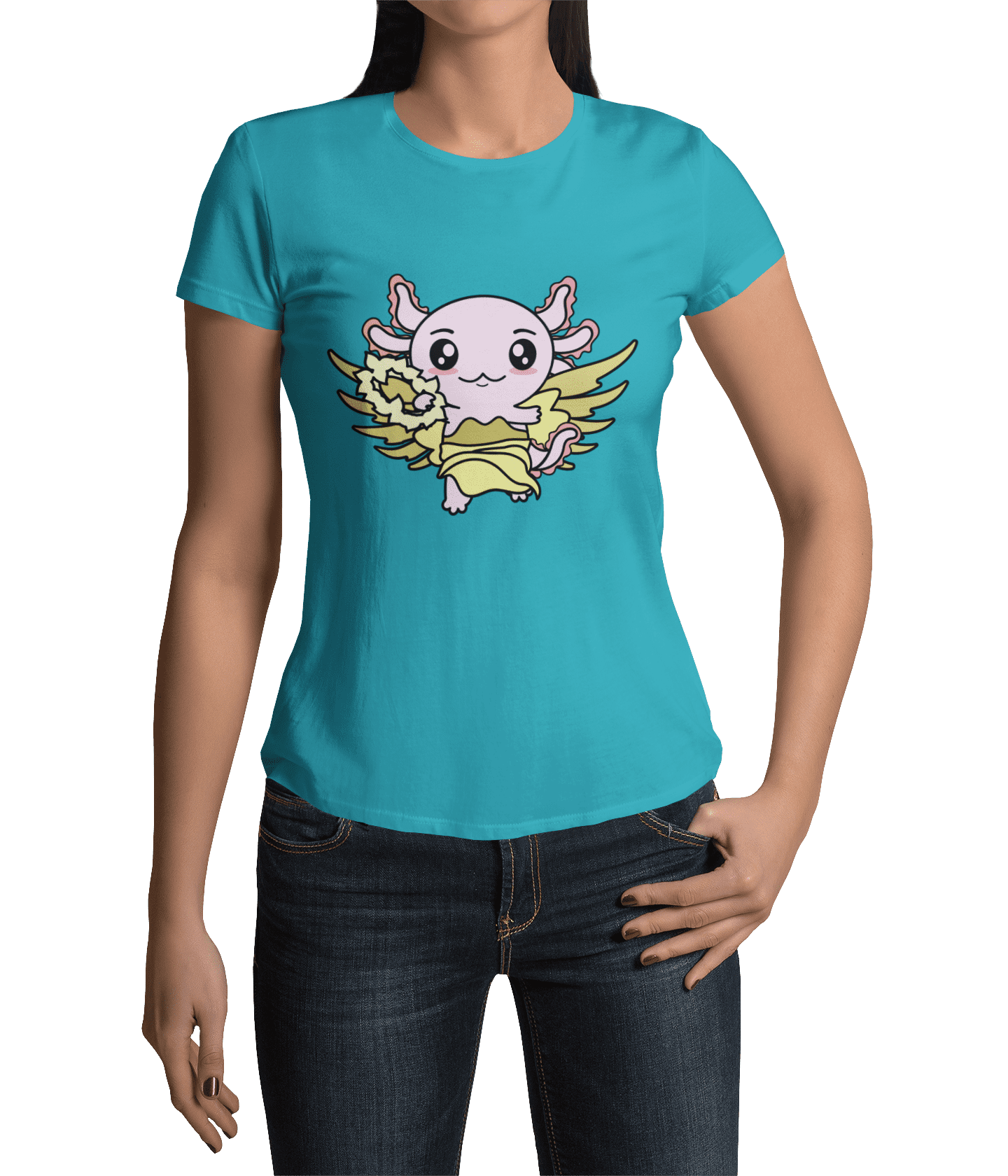 Axolotzin Victoria Alada Ajolote