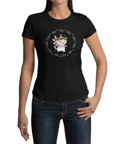Playera Axolotzin Horoscopos Aro Virgo Ajolote Adulto E Infantil