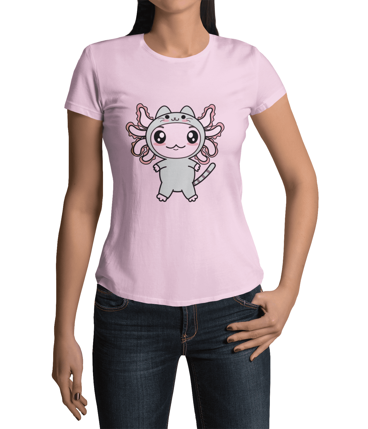 Axolotzin Disfraz Gato Ajolote