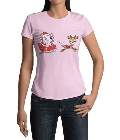 Axolotzin Trineo Ajolote Navidad