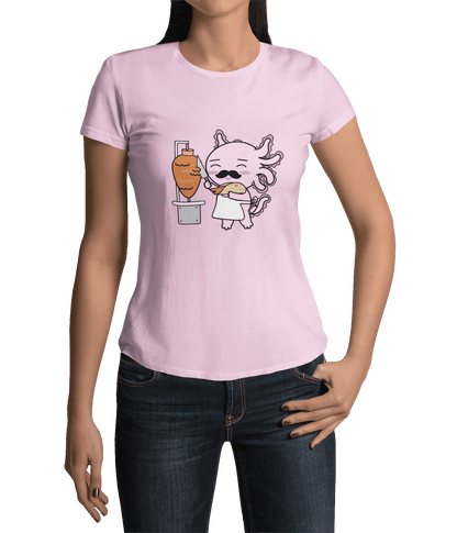 Playera Axolotzin Taquero Ajolote Adulto E Infantil