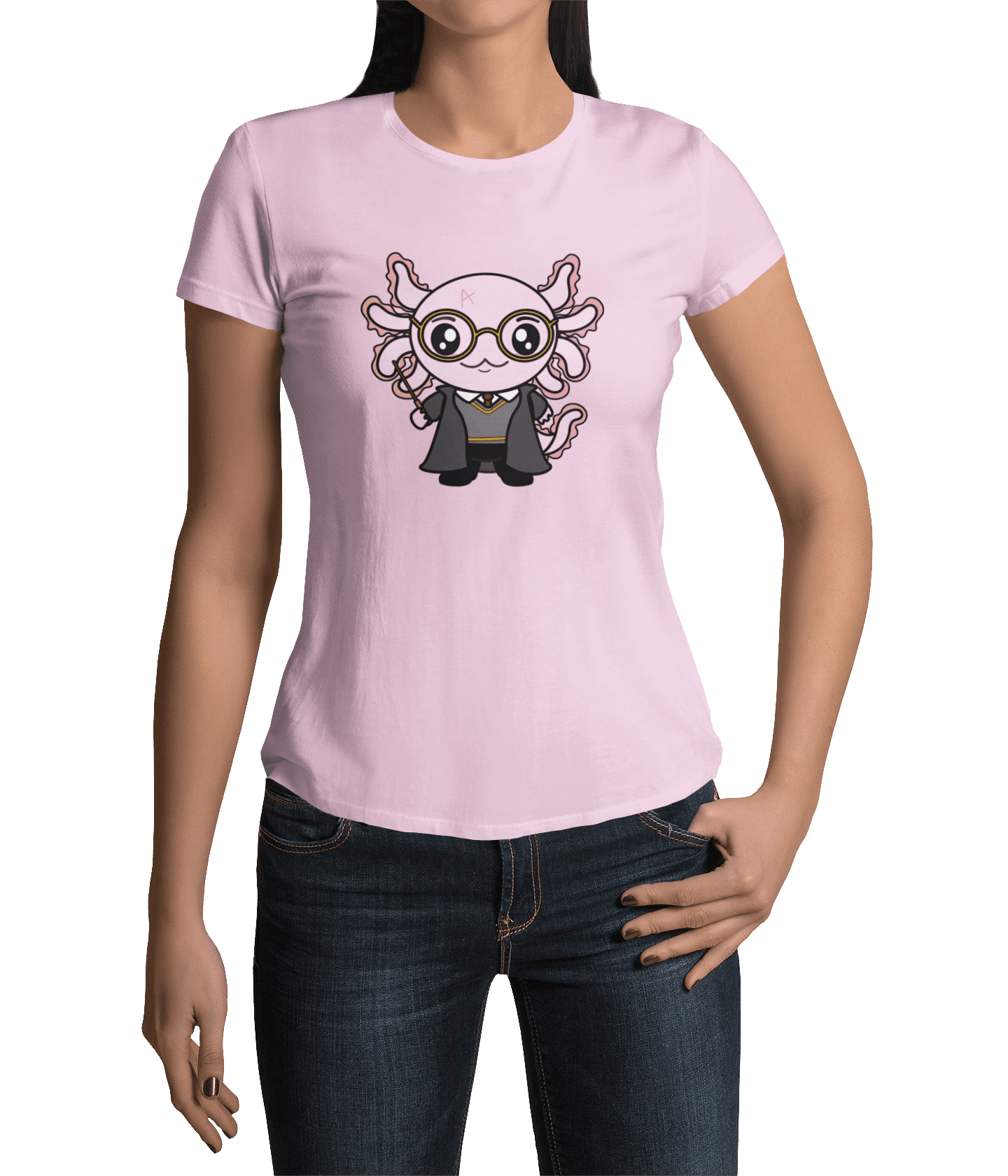 Playera Axolotzin Maguito Ajolote Adulto E Infantil