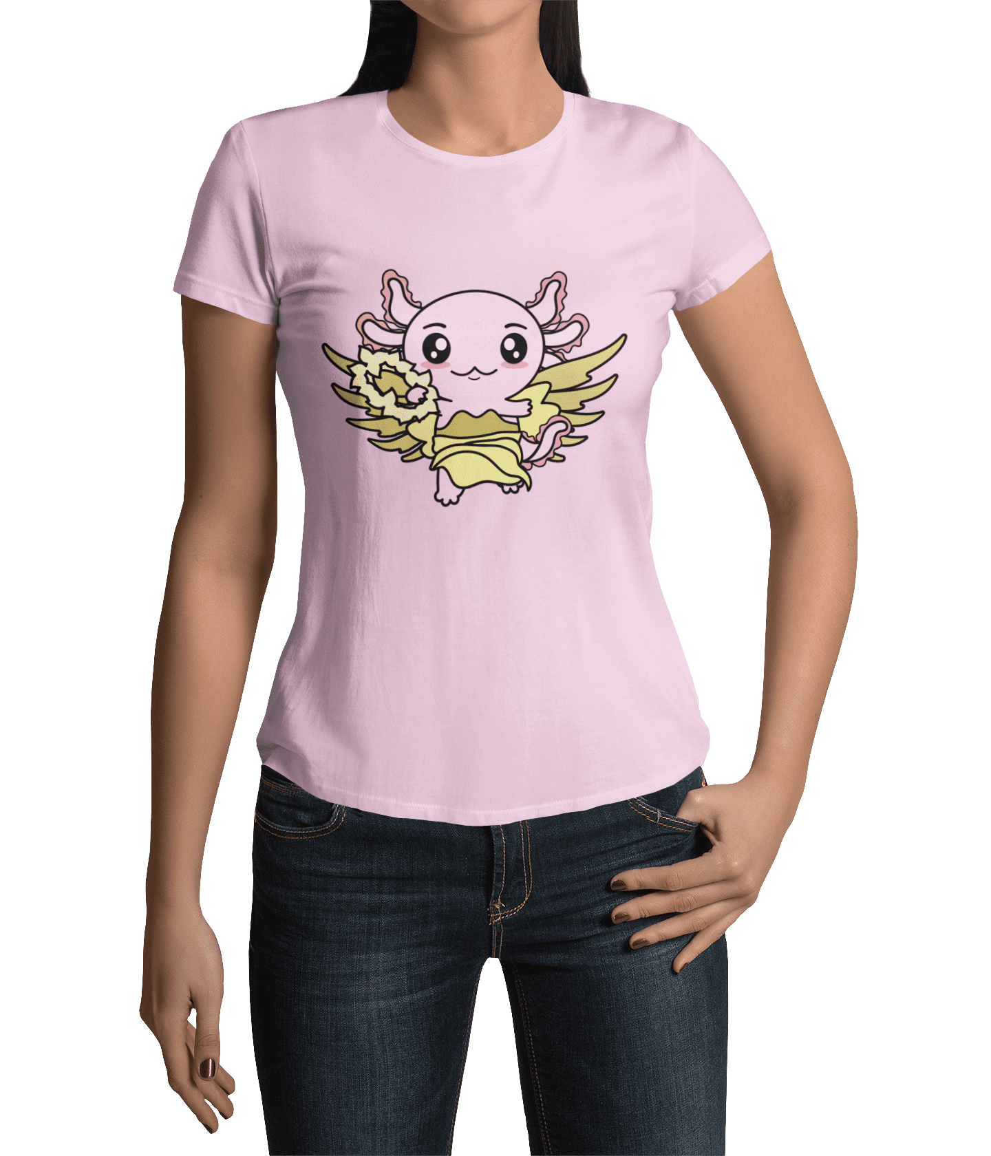 Axolotzin Victoria Alada Ajolote