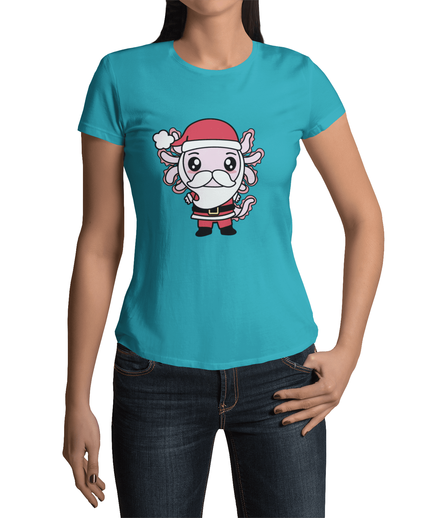 Axolotzin Santa Ajolote Navidad